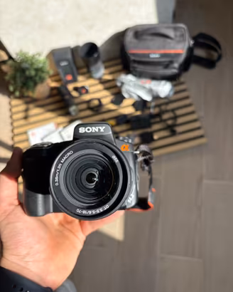 Fotocamera Reflex Sony A350 Kit completo