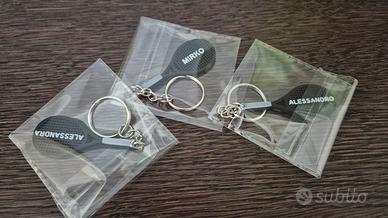 portachiavi tennis personalizzato 