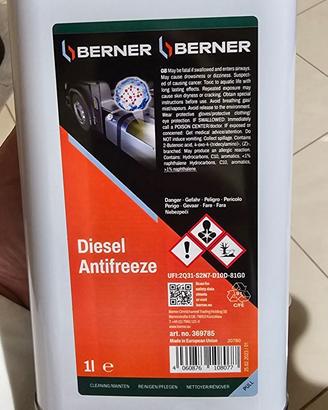 Addittivo Anticongelante Gasolio Berner 1lt