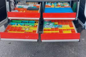 Casettiera WURTH per furgone Fiat Doblò Maxi