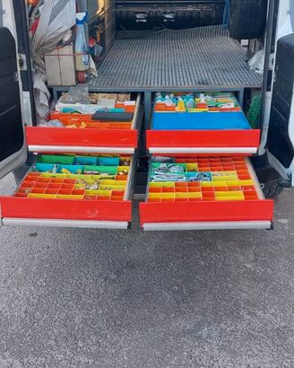 Casettiera WURTH per furgone Fiat Doblò Maxi