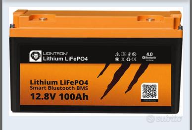 Batteria camper litio LIONTRON 100 ah Bluetooth