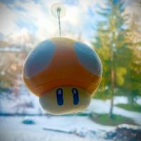 Funghetto Super Mario Bros morbido da collezione