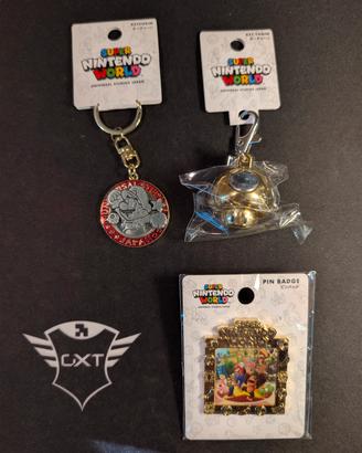 Lotto Gadget Super Nintendo World Japan Mario 