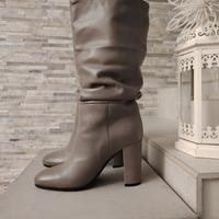 Stivali in vera pelle di vitello