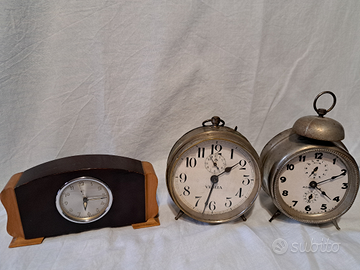 Sveglie Orologi " vintage" da tavolo