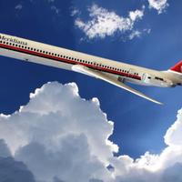 MD80 MERIDIANA "ultimo volo" 1:144