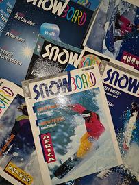 Riviste Snowboard 🏂  (Vintage) da amatori. 