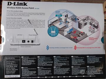 D-Link Ripetitore Wifi Access Point