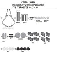 KIT ATTACCHI GIVI A7067A PER PARABREZZA 7067A PER 