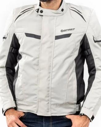 Giacca moto Befast BERG Nero Grigio XL