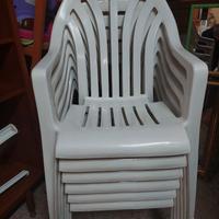 sedia in plastica