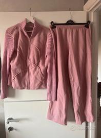 Pigiama donna completo rosa taglia 42