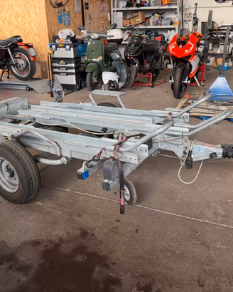 Rimorchio moto ellebi