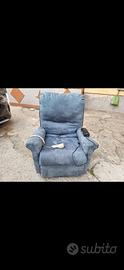poltrona elevabile reclinabile 2 motori