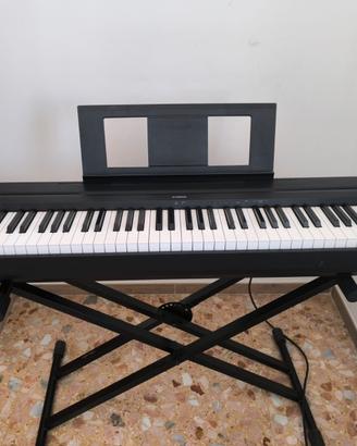 tastiera pianoforte digitale tasti pesati Yamaha p