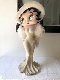 RARA  BETTY BOOP MADAME WHITE DRESS CM 98 NUOVA