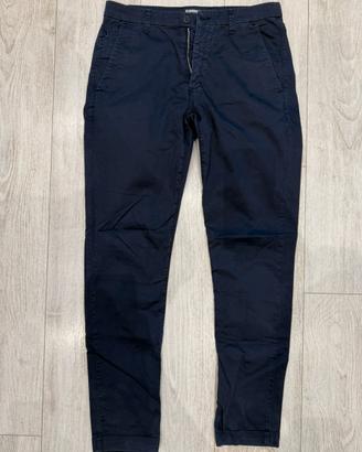 Pantalone chino Notting Hill blu navy