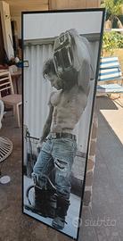 Grande poster incorniciato cm.160x55