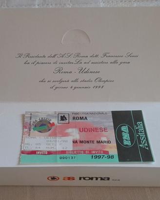 As Roma Biglietto Invito 1998
