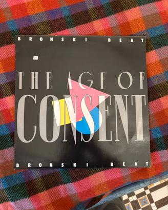 Bronski Beat -The Age of Consent LP Vinile 33 Giri