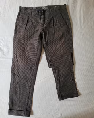 Pantaloni Uomo Grigio Urban Ring Size 50 Eleganti