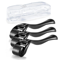 3 pezzi derma roller di misure differenti per viso