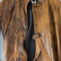 GIACCA UOMO IN VERA PELLE JUST CAVALLI TAGLIA 54