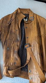 GIACCA UOMO IN VERA PELLE JUST CAVALLI TAGLIA 54