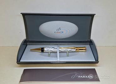 Preziosa penna a sfera Parker Duofold - nuova -