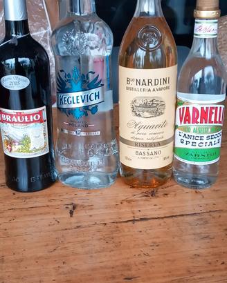 Grappa nardini varnelli vodka