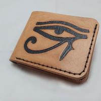 Eye Of Horus leather wallet