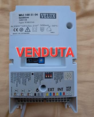 centralina velux wlc 100