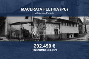 Immobile in asta di 1569 m² a Macerata Feltria