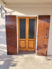 Porta da esterno vintage