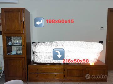 Mobile soggiorno arte povera