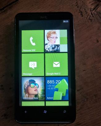 HTC HD7 Smartphone Nero