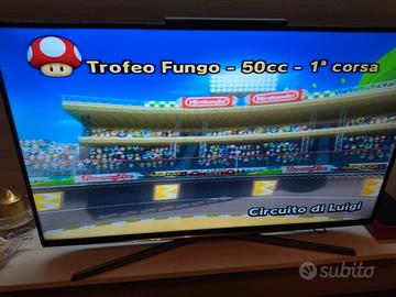 NINTENDO WII Mini +5 giochi+ MARIO KART +accessori