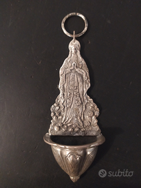 Acquasantiera in argento