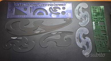 Set di strumenti per il disegno tecnico