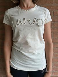 Maglietta donna beige, Liu Jo, XS, come nuova