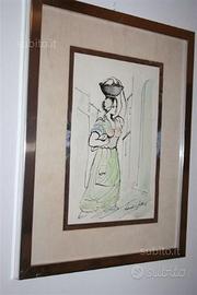 Disegno a colori su Tavola R. Di Jullo 1973