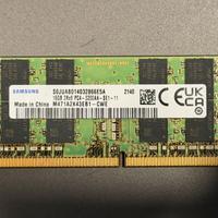 RAM 16GB DDR4 SO‑DIMM 3200MHz SAMSUNG