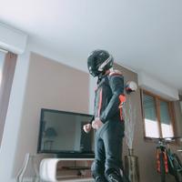 tuta moto divisibile alpinestars 