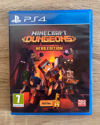 Minecraft dungeons hero edition ps4 ps5