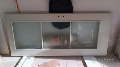 5 porte laccate bianco h 210 cm.