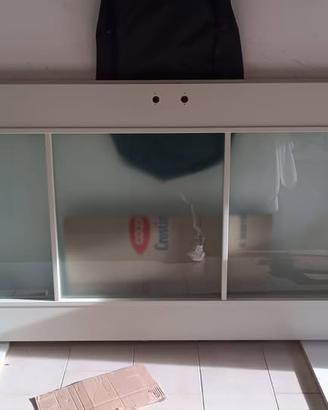 5 porte laccate bianco h 210 cm.