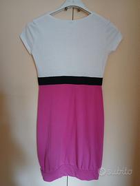 Vestito a fascia colorate