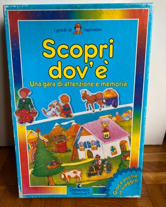 Gioco in scatola clementoni sapientino