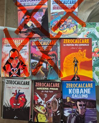 Lotto Fumetti Zerocalcare Prima Edizione + Variant